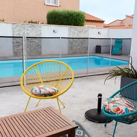 L'onde Calme, Charmante Avec Piscine Villa *