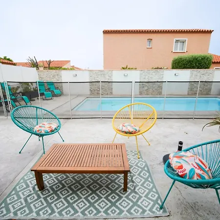 L'onde Calme, Charmante Avec Piscine Villa *