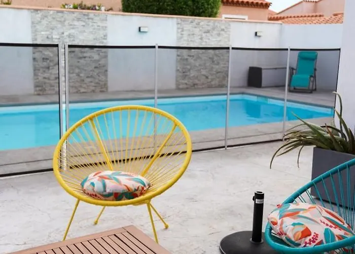 L'onde Calme, Charmante Avec Piscine Villa *