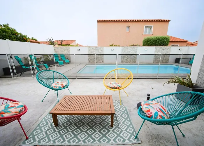 L'onde Calme, Charmante Avec Piscine Villa *
