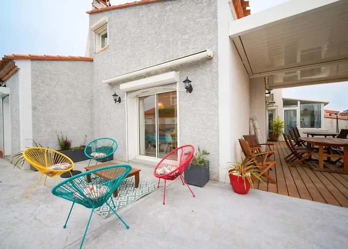 L'onde Calme, Charmante Avec Piscine Villa Saint-Laurent-de-la-Salanque